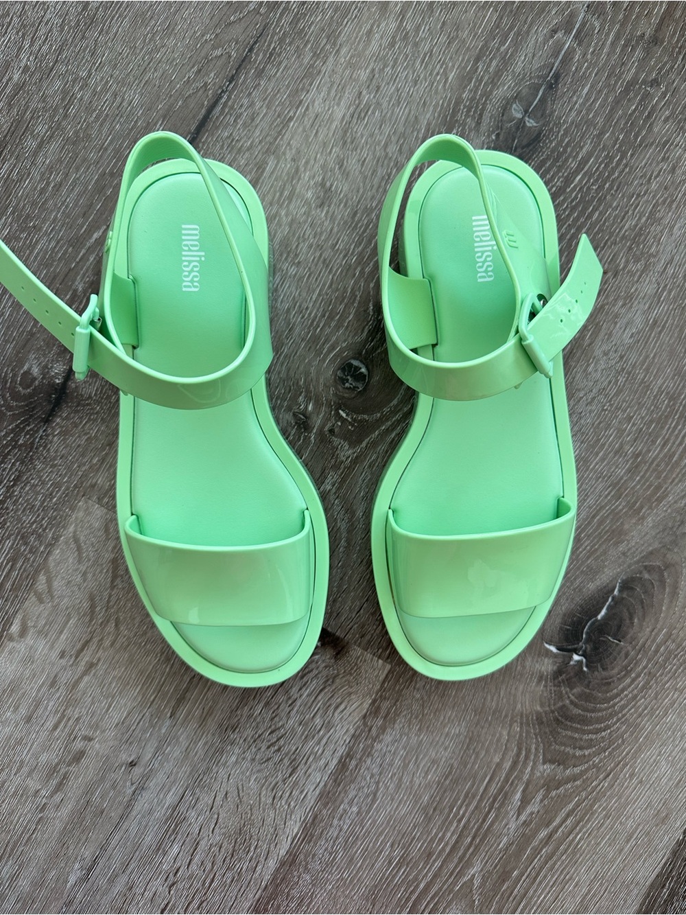 Melissa Mint Green Jelly Sandal